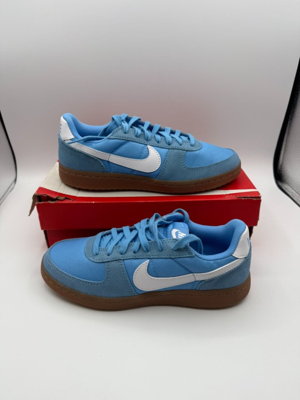 Nike GS Field General University Blue Gum Medium Brown IF0465-401 Size 5Y